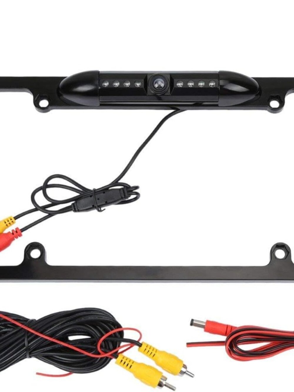 License Plate Frame Backup Camera Night Vision Car Rear View Camera - Picture 2 of 7